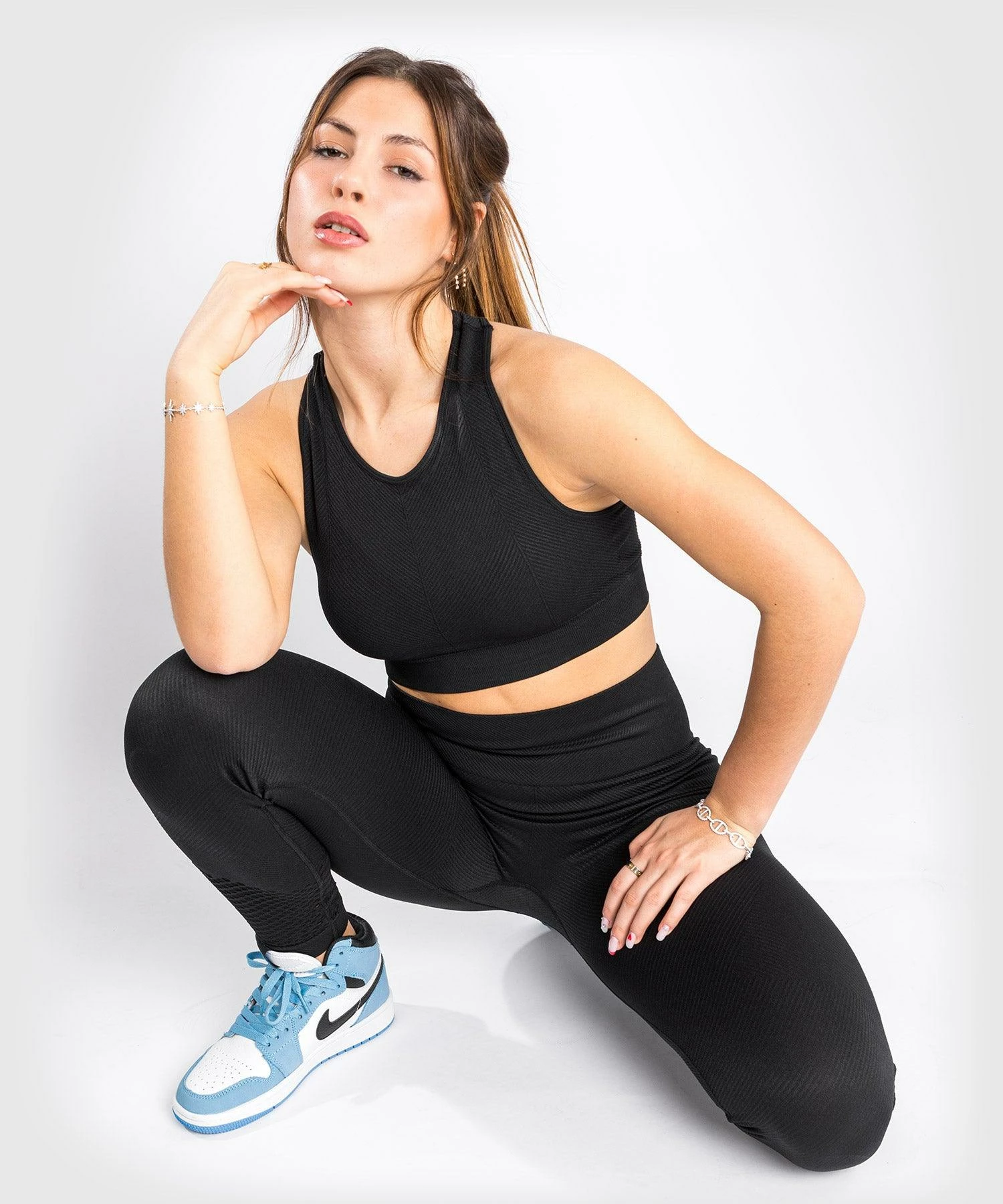 Venum Sparring Seamless Leggings - For Women - Black 5 Venum Sparring Seamless Leggings - For Women - Black - Image 3