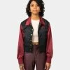 Honor The Gift Co Women's Stadium Jacket (Maroon)