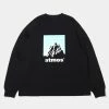 Atmos USA Atmos Mountain Logo Long Sleeve (Black) -Venum Shop MAT LS 0036 BLK