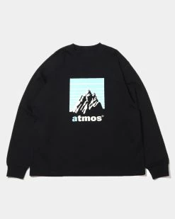 Atmos USA Atmos Mountain Logo Long Sleeve (Black)