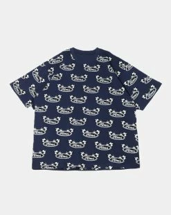 Atmos USA Atmos Flag All Over Print T-Shirt (Navy)