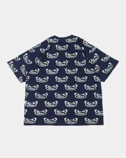 Atmos USA Atmos Flag All Over Print T-Shirt (Navy) -Venum Shop MAT TS 0011 NVY2