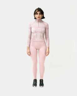 MISBHV Sport Active Quarter-Zip Longsleeve (Dusty Pink) 9 MISBHV Sport Active Quarter-Zip Longsleeve (Dusty Pink) -Venum Shop MISBHV Top Pink 02