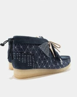 Clarks Wallabee Boot Sashiko (Navy) -Venum Shop MicrosoftTeams image 235