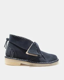 Clarks Desert Boot Sashiko (Navy)