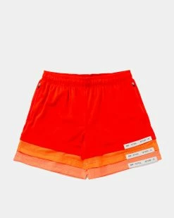 Bristol Studio Triple Hem Shorts (Gradient Orange)