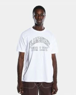 Pleasures Big L Flamboyant T-Shirt (White) -Venum Shop P22F066 03