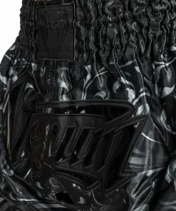 Venum Absolute 2.0 Muay Thai Shorts - Black/Black -Venum Shop SHORT MUAYTHAI ABSOLUTE2.0 BLACK BLACK 05 1