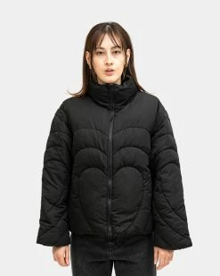 Atmos Pink 2-Way Heart Down Jacket (Black)