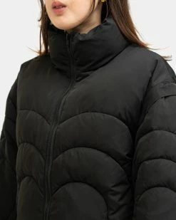 Atmos Pink 2-Way Heart Down Jacket (Black) -Venum Shop SS 00690