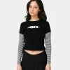 Omighty SK8R Girls Long Sleeve (Black | White) -Venum Shop SS 08240