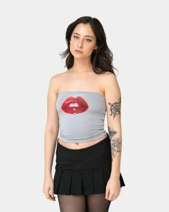 OMIGHTY Piered Lip Tupe (Grey)