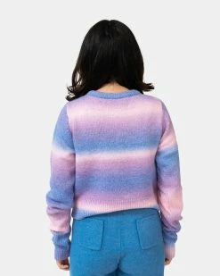 Atmos Pink Gradation Border Sweater (Pink) -Venum Shop SS 08511