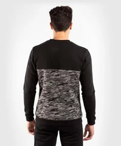 Venum Connect Crewneck Sweatshirt - Black/Dark Camo -Venum Shop SWEATCAMO