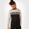 Venum Connect Crewneck Sweatshirt - Black/Heather Grey 2 Venum Connect Crewneck Sweatshirt - Black/Heather Grey -Venum Shop SWEAT CONNECT BLACK GREY FONCE 17