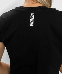 Venum Essential Women's T-Shirt - Black -Venum Shop TS ESSENTIAL BLACK 11