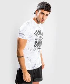 Venum Squad T-Shirt - White/Grey -Venum Shop TS SQUAD WHITE GREY 04
