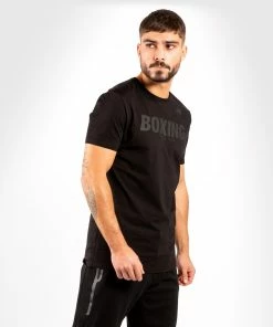 Venum Boxing VT T-shirt - Matte/Black -Venum Shop TS VT BOXING BLACK BLACK 03B