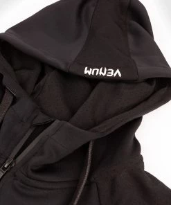 UFC Venum Personalized Authentic Fight Night Women's Walkout Hoodie - Black -Venum Shop VNMUFC 00013 001 21 1