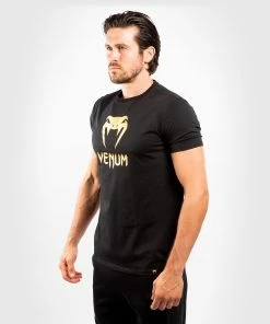 Venum Classic T-shirt - Black/Gold -Venum Shop a 252F6 252Fa 252F6 252Fa6a601720e05390ca4d849bcfe57a1b4287f0b59 TS CLASSICS BLACK GOLD 03