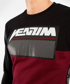 Venum Rafter Sweatshirt - Burgundy -Venum Shop a 252Fc 252Fa 252F6 252Faca65596371e677f0a9279c9558d0f0c2e67cc95 SWEAT RAFTER BLACK BURGUNDY 06