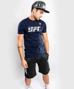 UFC Venum Authentic Fight Week Men's Short Sleeve T-shirt - Navy Blue -Venum Shop a 252Fc 252Ff 252F7 252Facf713b476edfca49766b17d2d7c7f9cedc9a96c VNMUFC 00052 018 03 1