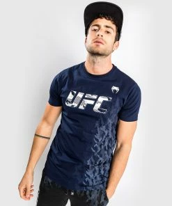 UFC Venum Authentic Fight Week Men's Short Sleeve T-shirt - Navy Blue -Venum Shop a 252Ff 252Fa 252F3 252Fafa3a9fa9c95158adc254adb85edd6705ff48415 VNMUFC 00052 018 02