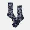Atmos USA Atmos Paisley Socks (Navy | White) 2 Atmos USA Atmos Paisley Socks (Navy | White) -Venum Shop atmos ATM PA S012 NVY 03