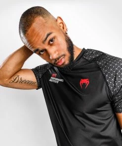 UFC Venum Performance Institute Dry Tech T-Shirt - Black/Red