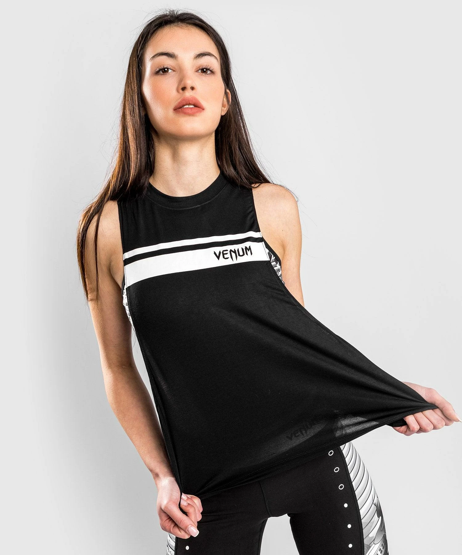 Venum YKZ21 Women's Tank Top - Black/White