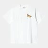 Carhartt WIP S/S Flavor T-Shirt (White) -Venum Shop carhartt I030194 02 01