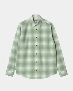 Carhartt WIP L/S Deaver Shirt (Sage)