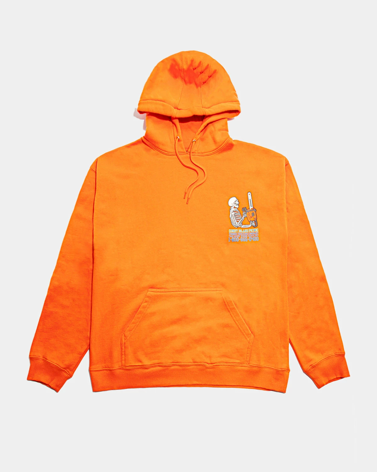 Atmos X Coney Island Picnic Timber Trucking PO Hoodie (Orange) 3 Atmos X Coney Island Picnic Timber Trucking PO Hoodie (Orange)