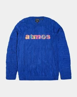 Atmos USA Atmos X Coogi PO Crewneck (Blue)