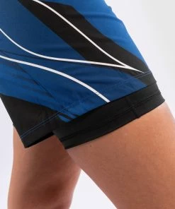 UFC Venum Authentic Fight Night Women's Shorts - Long Fit - Blue -Venum Shop d 252F4 252F8 252F8 252Fd48884608ee1632836f080b7c01bfae38a6e7106 VNMUFC 00019 004 07