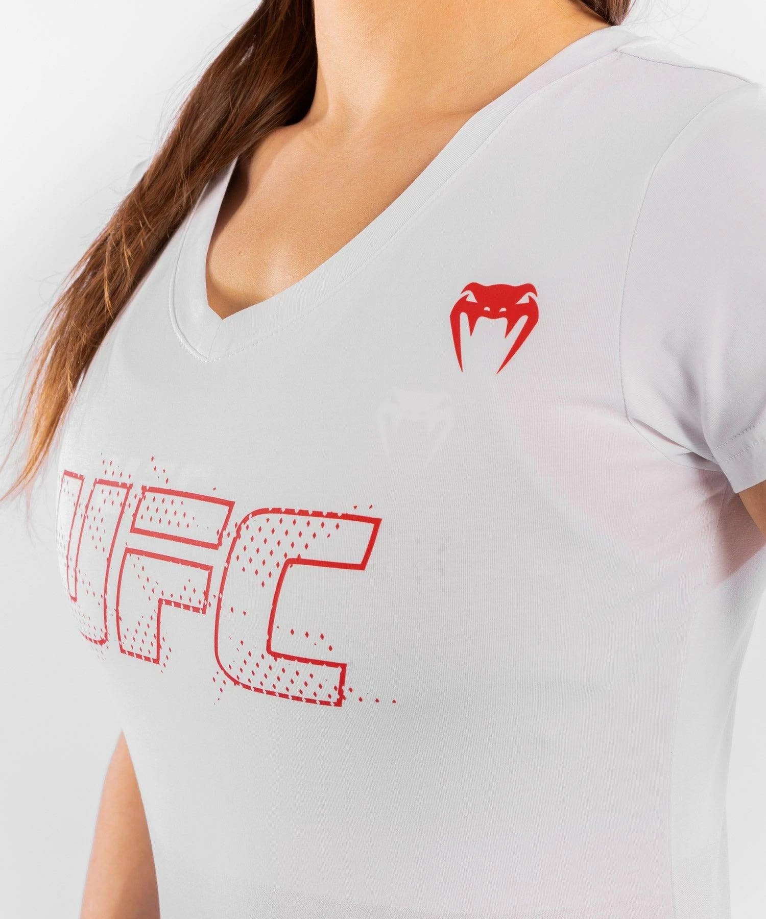 UFC Venum Authentic Fight Week 2 Women's Short Sleeve T-shirt - White 6 UFC Venum Authentic Fight Week 2 Women's Short Sleeve T-shirt - White - Image 4