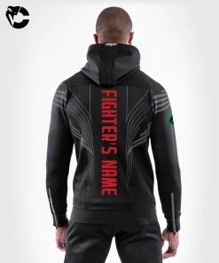 UFC Venum Fighters Authentic Fight Night Men's Walkout Hoodie - Black