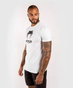 Venum Classic T-shirt - White -Venum Shop d 252Fc 252F9 252F4 252Fdc94af46dba761008b2227a2f9c8ff08c3e96f8f TS CLASSIC WHITE BLACK SD 03