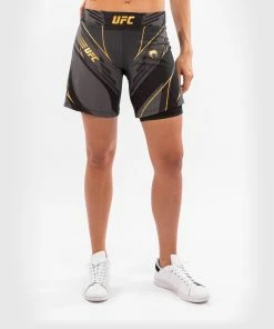 UFC Venum Authentic Fight Night Women's Shorts - Long Fit - Champion -Venum Shop e 252F0 252F0 252F9 252Fe0099152070f5fb20e4dacde5752af8424b5a962 VNMUFC 00019 126 02