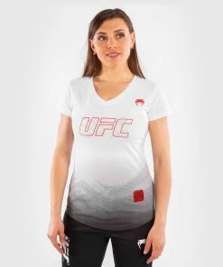 UFC Venum Authentic Fight Week 2 Women's Short Sleeve T-shirt - White