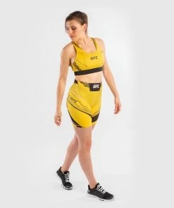UFC Venum Authentic Fight Night Women's Vale Tudo Shorts - Long Fit - Yellow -Venum Shop f 252F2 252Ff 252F1 252Ff2f1796df52e52de967fe4418641f83649c177f4 VNMUFC 00017 006 05
