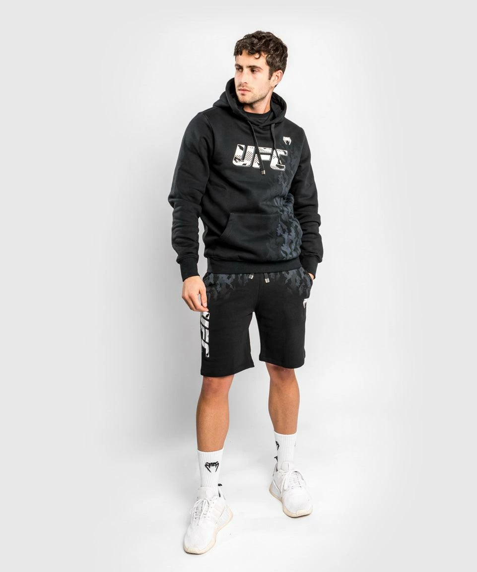 UFC Venum Authentic Fight Week Men's Pullover Hoodie - Black 10 UFC Venum Authentic Fight Week Men's Pullover Hoodie - Black - Image 8