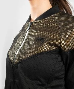 Venum Lightning Mesh Jacket - For Women - Black/Gold -Venum Shop f 252Fc 252F5 252F2 252Ffc52460cd7899e3de2ffbced8d987f5e6331e4ed JACKET LIGHTING BLACK GOLD 10