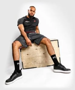 UFC Venum Performance Institute Dry Tech T-Shirt - Black/Red -Venum Shop imgpsh fullsize anim 9