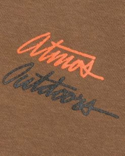 Atmos USA Atmos Outdoors Lizard Long Sleeve (Brown) -Venum Shop mat ls 0040 brn 4