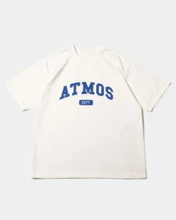 Atmos USA Atmos College Logo T Shirt (White)