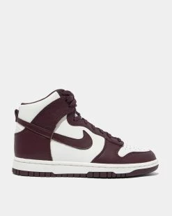 W Nike Dunk High (Burgundy Crush)