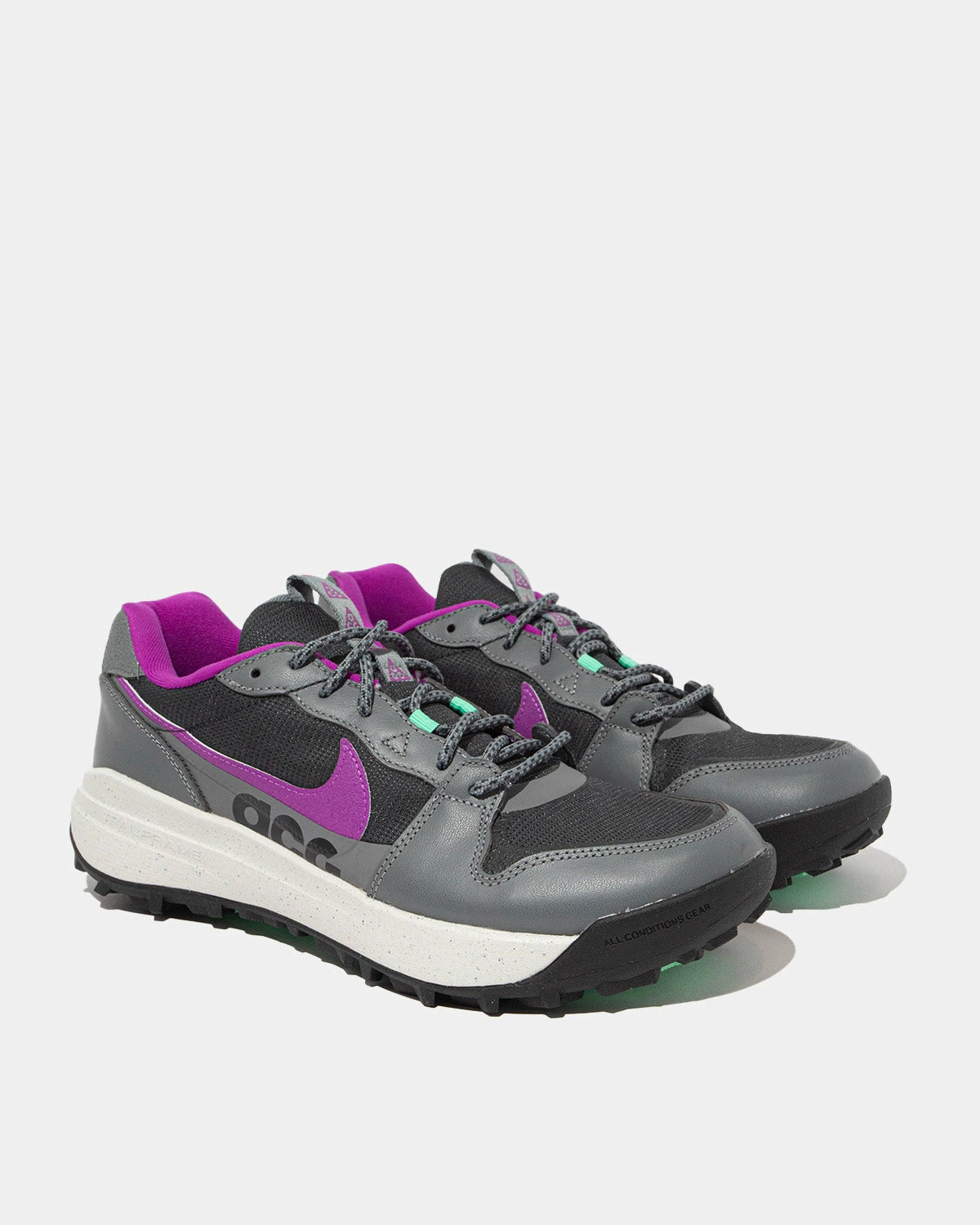 Nike ACG Smoke Lowcate (Grey | Dark Smoke | Vivid Purple) 4 Nike ACG Smoke Lowcate (Grey | Dark Smoke | Vivid Purple) - Image 2