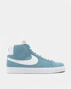 NIKE SB SB Zoom Blazer Mid (Cerulean | White)