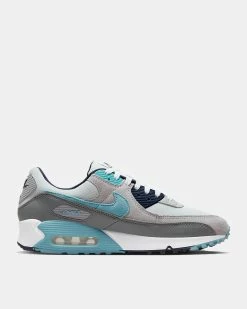Nike Air Max 90 (Pure Platinum | Worn Blue)